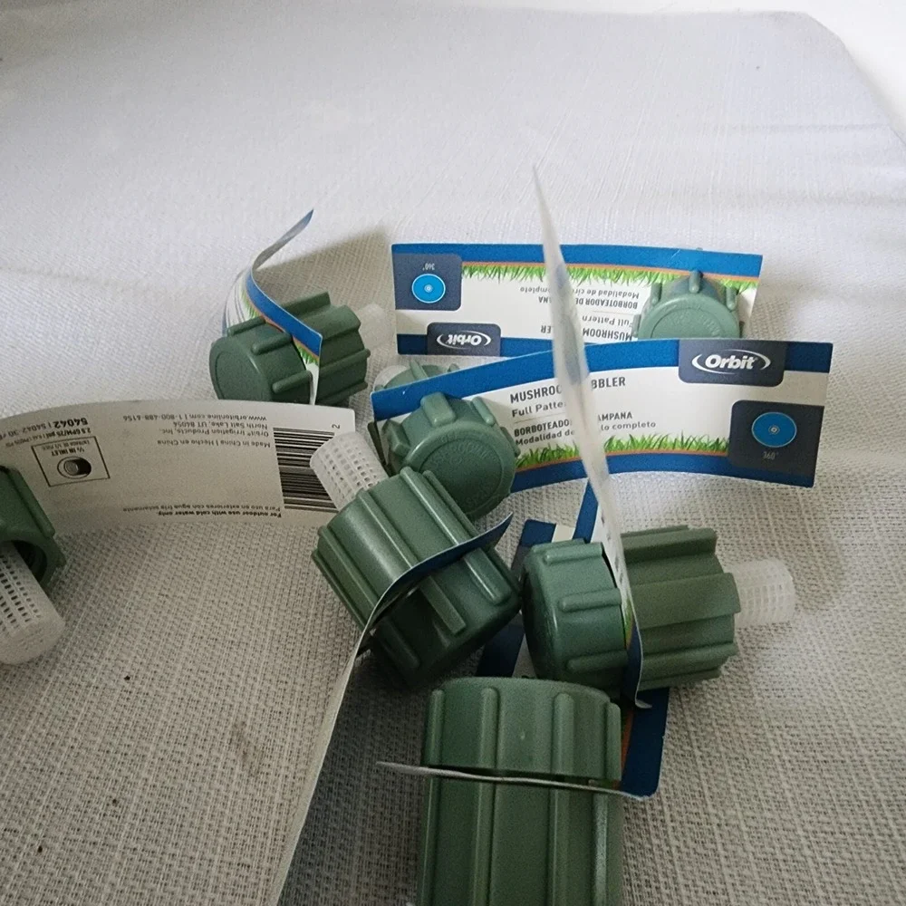 Orbit Bubbler Full Pattern Lot of 7 Brand New with Tags
